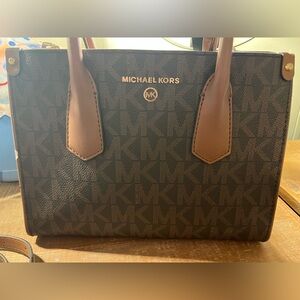 Michael Kors Leather Satchel